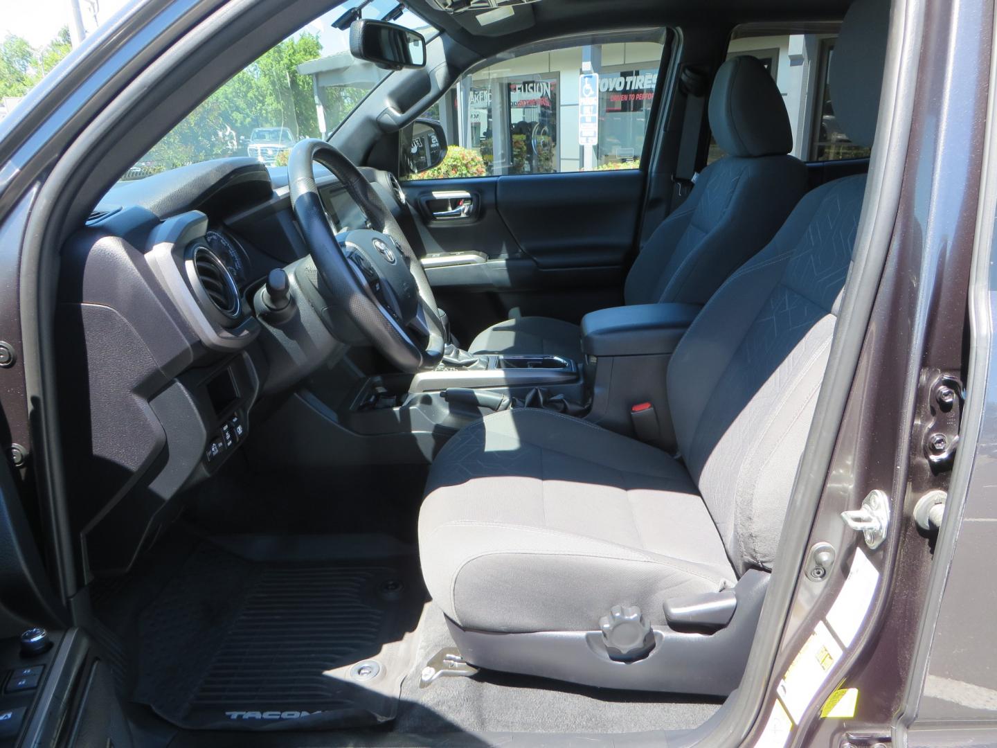 2017 CHARCOAL /GREY Toyota Tacoma TRD OFF-ROAD Double Cab Long Bed V6 6AT 4WD (3TMDZ5BN3HM) with an 3.5L V6 engine, automatic transmission, located at 2630 Grass Valley Highway, Auburn, CA, 95603, (530) 508-5100, 38.937893, -121.095482 - TRD Off-road Tacoma with a level kit, 17" Fuel Vector wheels, Falken Wildpeak AT tires, N-Fab running boards, Roll Up tonneau cover, BedRug, and window Deflectors. - Photo#19